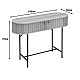 Κονσόλα Zakro Pakoworld Mdf-Μέταλλο Σε Oak Απόχρωση 100X35X75Εκ Κονσόλα Zakro Pakoworld Mdf-Μέταλλο Σε Oak Απόχρωση 100X35X75Εκ
