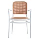 Πολυθρόνα Juniper Pakoworld Με Uv Protection Pp Μπεζ- Λευκό 56X52.5X86.5Εκ. Πολυθρόνα Juniper Pakoworld Με Uv Protection Pp Μπεζ- Λευκό 56X52.5X86.5Εκ.