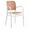Πολυθρόνα Juniper Pakoworld Με Uv Protection Pp Μπεζ- Λευκό 56X52.5X86.5Εκ.