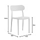Καρέκλα Amvroan Στοιβαζόμενη Pakoworld Με Uv Protection Λευκό Pp 51X49X79.5Εκ Καρέκλα Amvroan Στοιβαζόμενη Pakoworld Με Uv Protection Λευκό Pp 51X49X79.5Εκ