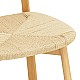 Καρέκλα Clareta Pakoworld Rubberwood-Σχοινί Σε Φυσική Απόχρωση 53X55X79Εκ Καρέκλα Clareta Pakoworld Rubberwood-Σχοινί Σε Φυσική Απόχρωση 53X55X79Εκ
