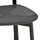 Καρέκλα Clareta Pakoworld Rubberwood-Σχοινί Σε Μαύρη Απόχρωση 53X55X79Εκ Καρέκλα Clareta Pakoworld Rubberwood-Σχοινί Σε Μαύρη Απόχρωση 53X55X79Εκ