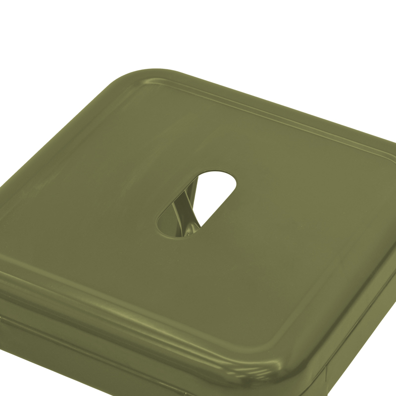 Σκαμπό Utopia Pakoworld Μέταλλο Σε Λαδί Απόχρωση 30X30X45Εκ