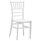 Καρέκλα Catering Tiffany Pakoworld Pp Λευκό 40X45X90Εκ