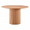 Τραπέζι Mesa Pakoworld Mdf Σε Oak Απόχρωση Φ120X75Εκ