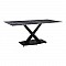 Τραπέζι Tafel Pakoworld Sintered Stone Μαύρο Με Μεταλλικά Πόδια Σε Μαύρη Απόχρωση 180X90X76Εκ