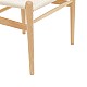 Καρέκλα Conan Pakoworld Φυσικό Ξύλο Oξιάς-Έδρα Φυσικό Σχοινί 52X46X78Εκ