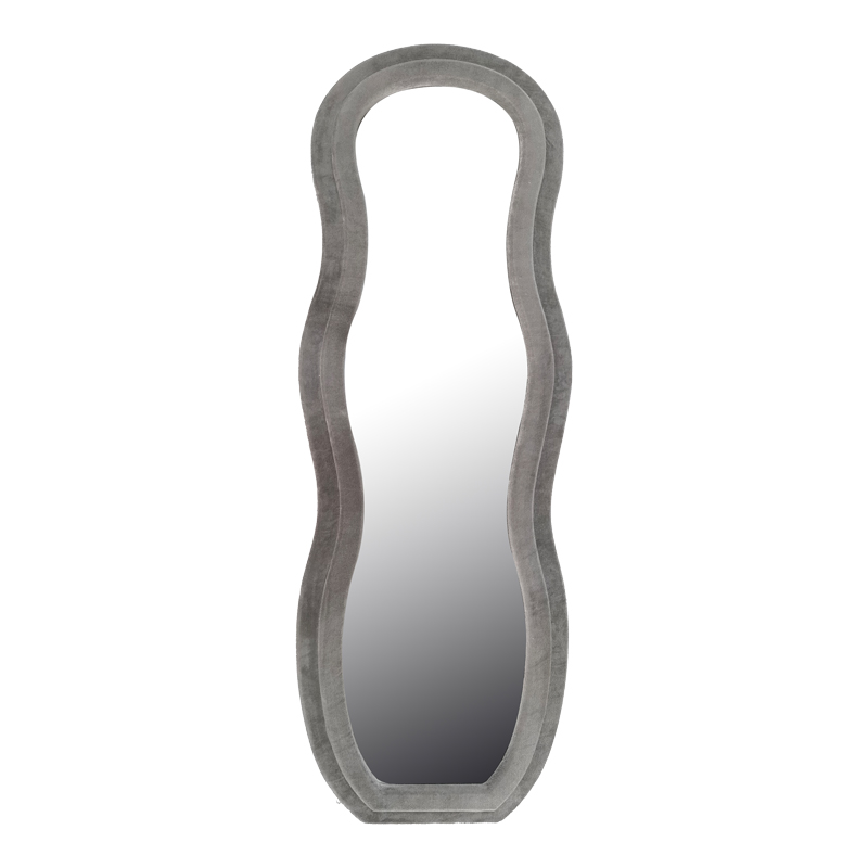 Καθρέπτης Glinde Inart Βελούδο Σε Γκρι Απόχρωση 50X3.3X150Εκ Καθρέπτης Glinde Inart Βελούδο Σε Γκρι Απόχρωση 50X3.3X150Εκ