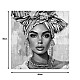 Πίνακας Σε Καμβά Turban Ι Inart 80X3X80Εκ