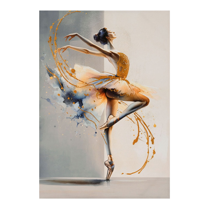 Πίνακας Σε Καμβά Dancito Inart 70X2.5X100Εκ