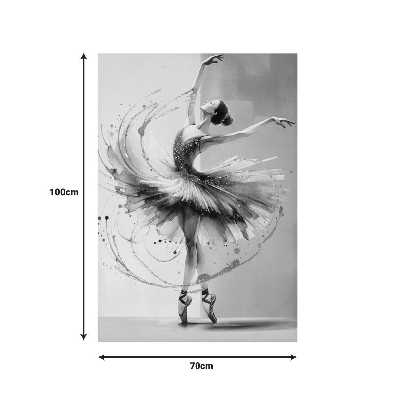 Πίνακας Σε Καμβά Dancito I Inart 70X2.5X100Εκ