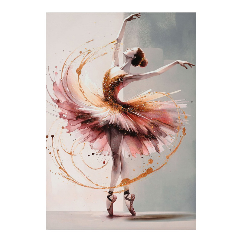 Πίνακας Σε Καμβά Dancito I Inart 70X2.5X100Εκ