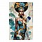 Πίνακας Σε Καμβά Georgina Inart 80X3X120Εκ