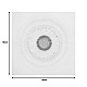 Πίνακας Σε Καμβά Circled Inart 80X3X80Εκ Πίνακας Σε Καμβά Circled Inart 80X3X80Εκ