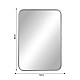 Καθρέπτης Classy Inart Μαύρο Αλουμίνιο 50X2.5X80Εκ Καθρέπτης Classy Inart Μαύρο Αλουμίνιο 50X2.5X80Εκ