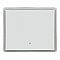 Καθρέπτης Led Quadrou Inart  Pp-Αλουμίνιο 60X3X50Εκ