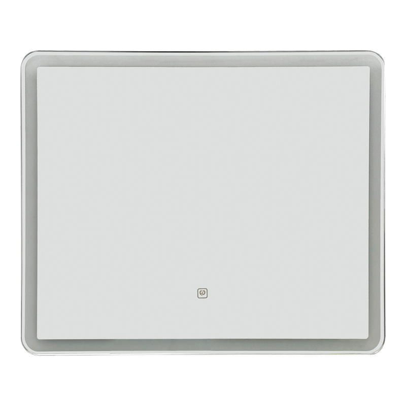 Καθρέπτης Led Quadrou Inart  Pp-Αλουμίνιο 60X3X50Εκ