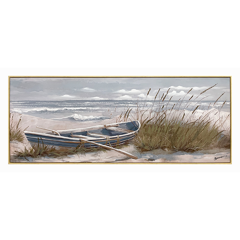 Πίνακας Σε Καμβά Barcu Inart Με Πλαίσιο 150X3.5X60Εκ