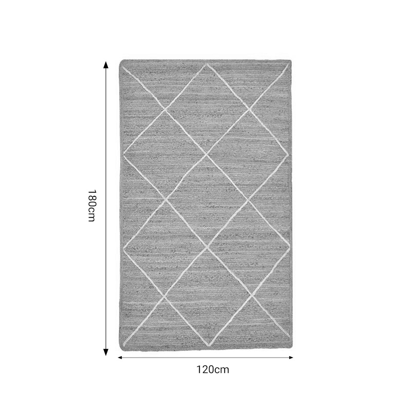 Χαλί Strike Inart Μπεζ-Εκρού Γιούτα 120X180X1Εκ Χαλί Strike Inart Μπεζ-Εκρού Γιούτα 120X180X1Εκ
