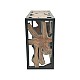 Κονσόλα Donis Inart Φυσικό-Μαύρο Μασίφ Ξύλο Teak 120X40X75Εκ Κονσόλα Donis Inart Φυσικό-Μαύρο Μασίφ Ξύλο Teak 120X40X75Εκ