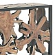 Κονσόλα Donis Inart Φυσικό-Μαύρο Μασίφ Ξύλο Teak 120X40X75Εκ Κονσόλα Donis Inart Φυσικό-Μαύρο Μασίφ Ξύλο Teak 120X40X75Εκ