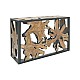 Κονσόλα Donis Inart Φυσικό-Μαύρο Μασίφ Ξύλο Teak 120X40X75Εκ Κονσόλα Donis Inart Φυσικό-Μαύρο Μασίφ Ξύλο Teak 120X40X75Εκ