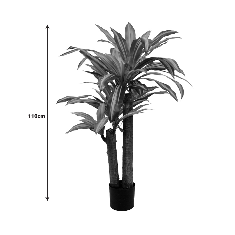Διακοσμητικό Φυτό Dracaena Σε Γλάστρα Inart Πράσινο Pp Υ110Εκ Διακοσμητικό Φυτό Dracaena Σε Γλάστρα Inart Πράσινο Pp Υ110Εκ