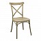 Καρέκλα Crossie Pakoworld Pp Σε Απόχρωση Cappucino 38X46.5X82Εκ