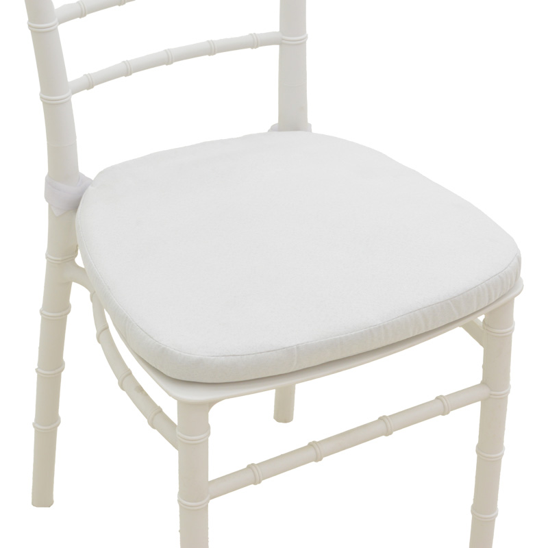 Καρέκλα Tiffany Pakoworld Με Μαξιλάρι Pp Σε Λευκή Απόχρωση 40X40X88Εκ Καρέκλα Tiffany Pakoworld Με Μαξιλάρι Pp Σε Λευκή Απόχρωση 40X40X88Εκ
