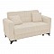 Καναπές-Κρεβάτι Με Αποθηκευτικό Χώρο Διθέσιος Modesto Pakoworld Κρεμ Ύφασμα 155X85X80Εκ
