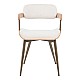 Πολυθρόνα Cameo Pakoworld Μέταλλο Μπρονζέ-White-Wash Ξύλο-Μπέζ Ύφασμα 53X49.5X75.5Εκ Πολυθρόνα Cameo Pakoworld Μέταλλο Μπρονζέ-White-Wash Ξύλο-Μπέζ Ύφασμα 53X49.5X75.5Εκ