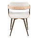 Πολυθρόνα Cameo Pakoworld Μέταλλο Μπρονζέ-White-Wash Ξύλο-Μπέζ Ύφασμα 53X49.5X75.5Εκ Πολυθρόνα Cameo Pakoworld Μέταλλο Μπρονζέ-White-Wash Ξύλο-Μπέζ Ύφασμα 53X49.5X75.5Εκ