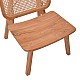Πολυθρόνα Viborg Pakoworld Φυσικό Teak Ξύλο-Φυσικό Rattan 60X75X87Εκ Πολυθρόνα Viborg Pakoworld Φυσικό Teak Ξύλο-Φυσικό Rattan 60X75X87Εκ