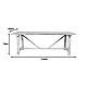 Τραπέζι Luxous Pakoworld Teak Ξύλο Σε Φυσική Απόχρωση 220X100X78Εκ Τραπέζι Luxous Pakoworld Teak Ξύλο Σε Φυσική Απόχρωση 220X100X78Εκ