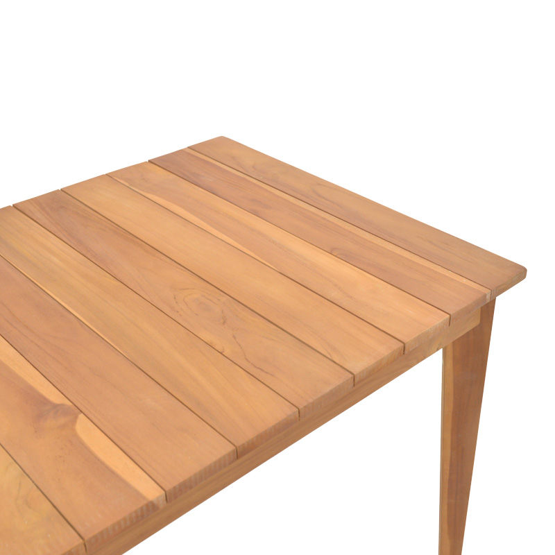 Τραπέζι Ory Pakoworld Teak Ξύλο Σε Φυσική Απόχρωση 160X80X75Εκ Τραπέζι Ory Pakoworld Teak Ξύλο Σε Φυσική Απόχρωση 160X80X75Εκ