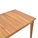Τραπέζι Ory Pakoworld Teak Ξύλο Σε Φυσική Απόχρωση 160X80X75Εκ Τραπέζι Ory Pakoworld Teak Ξύλο Σε Φυσική Απόχρωση 160X80X75Εκ