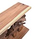 Κονσόλα Nasiol Inart Teak Ξύλο Σε Φυσική Απόχρωση 120X40X75Εκ