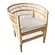 Πολυθρόνα Necorian Paakoworld Teak Ξύλο Με Pe Rattan Σε Φυσική Απόχρωση Και Λευκό Μαξιλάρι 80X70X87Εκ Πολυθρόνα Necorian Paakoworld Teak Ξύλο Με Pe Rattan Σε Φυσική Απόχρωση Και Λευκό Μαξιλάρι 80X70X87Εκ