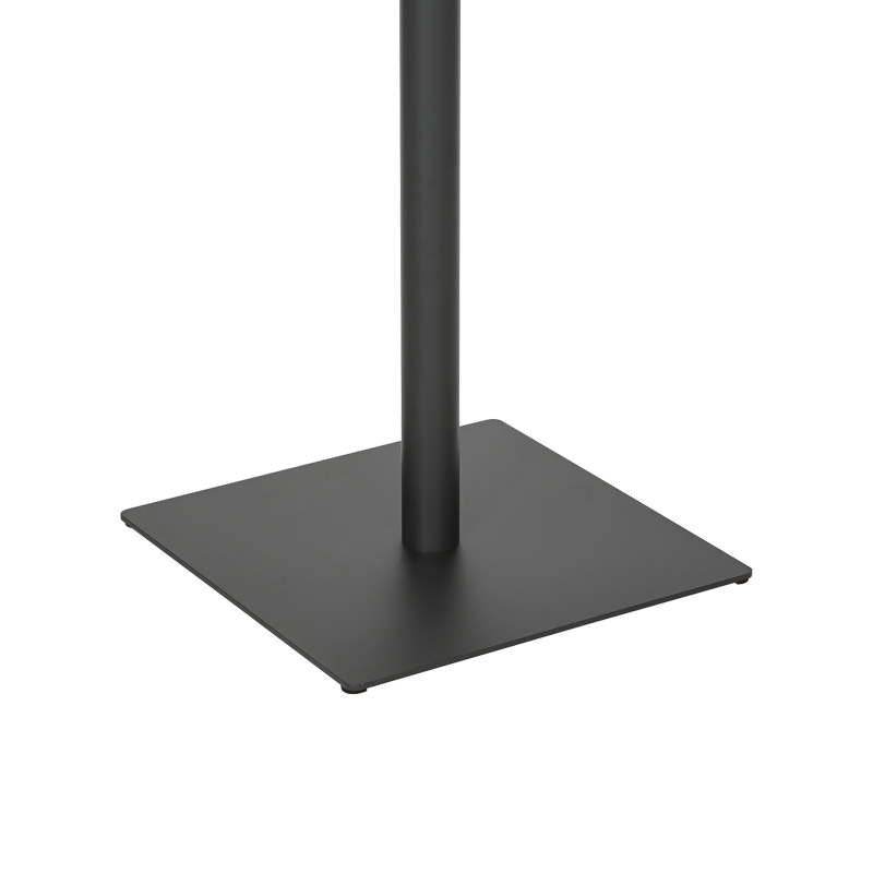 Τραπέζι Nerobian Pakoworld Mdf Σε Καρυδί Απόχρωση 60X60X75Εκ