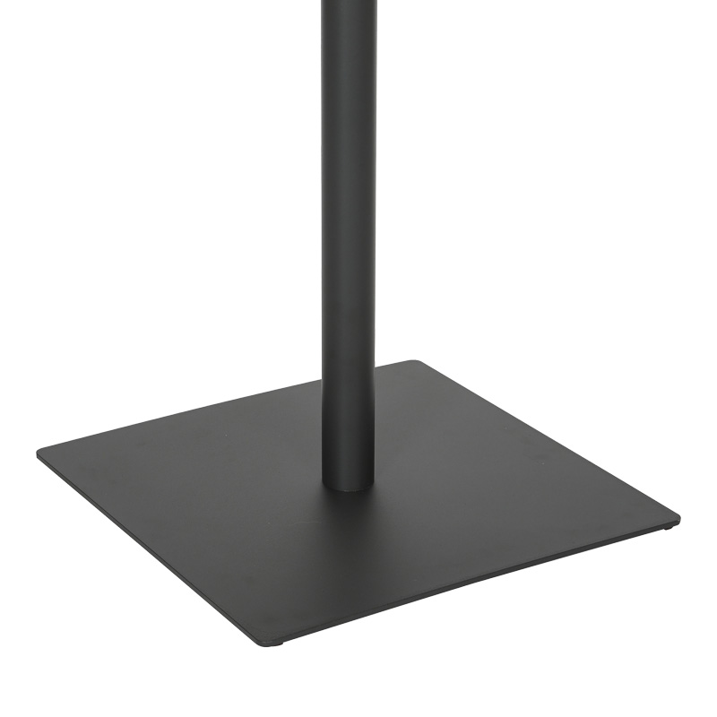 Τραπέζι Nerobian Pakoworld Mdf Σε Καρυδί Απόχρωση 70X70X75Εκ