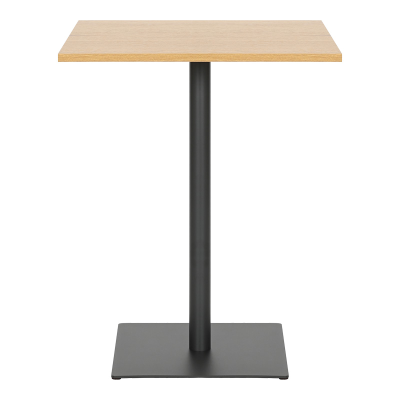 Τραπέζι Nerobian Pakoworld Mdf Σε Sonoma Απόχρωση 60X60X75Εκ