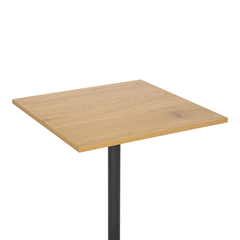 Τραπέζι Nerobian Pakoworld Mdf Σε Sonoma Απόχρωση 60X60X75Εκ