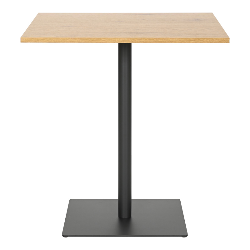 Τραπέζι Nerobian Pakoworld Mdf Σε Sonoma Απόχρωση 70X70X75Εκ