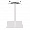 Βάση Τραπεζιού Thonor Pakoworld Μεταλλική Σε Λευκή Απόχρωση 48X48X73Εκ