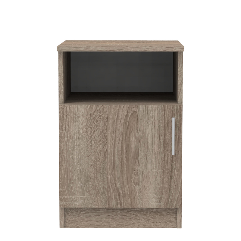 Κομοδίνο Galdi Pakoworld Σε Sonoma Truffle Απόχρωση 40X45X60Εκ