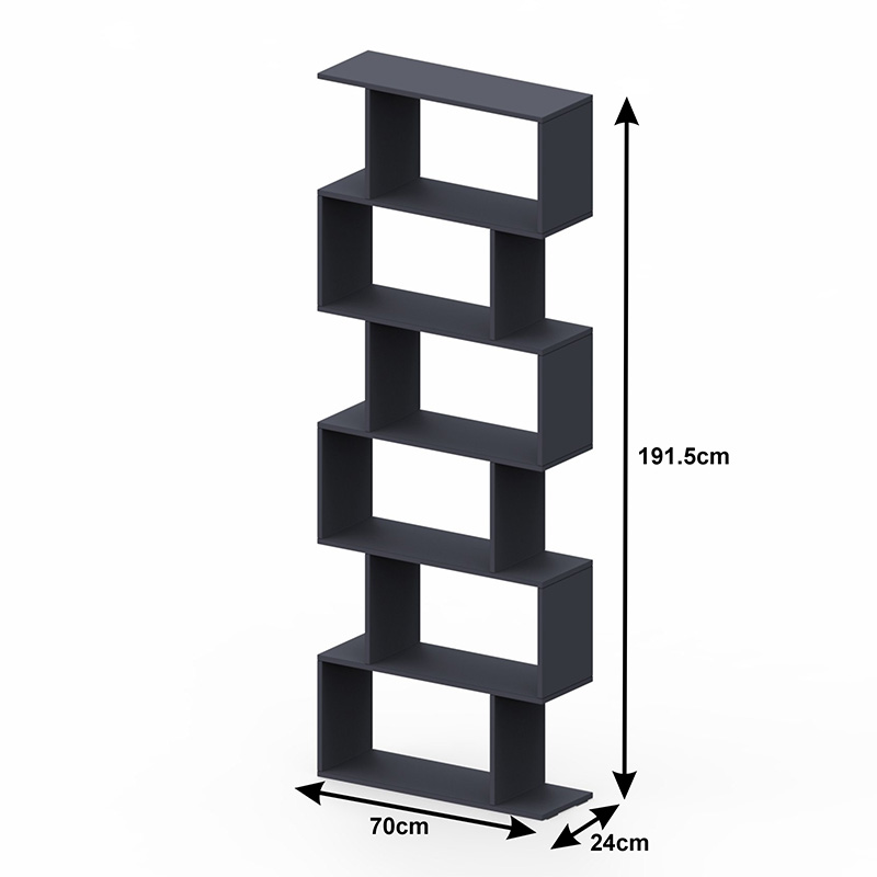 Βιβλιοθήκη Sezen Pakoworld Σε Λευκή Απόχρωση 70X24X191.5Εκ Βιβλιοθήκη Sezen Pakoworld Σε Λευκή Απόχρωση 70X24X191.5Εκ