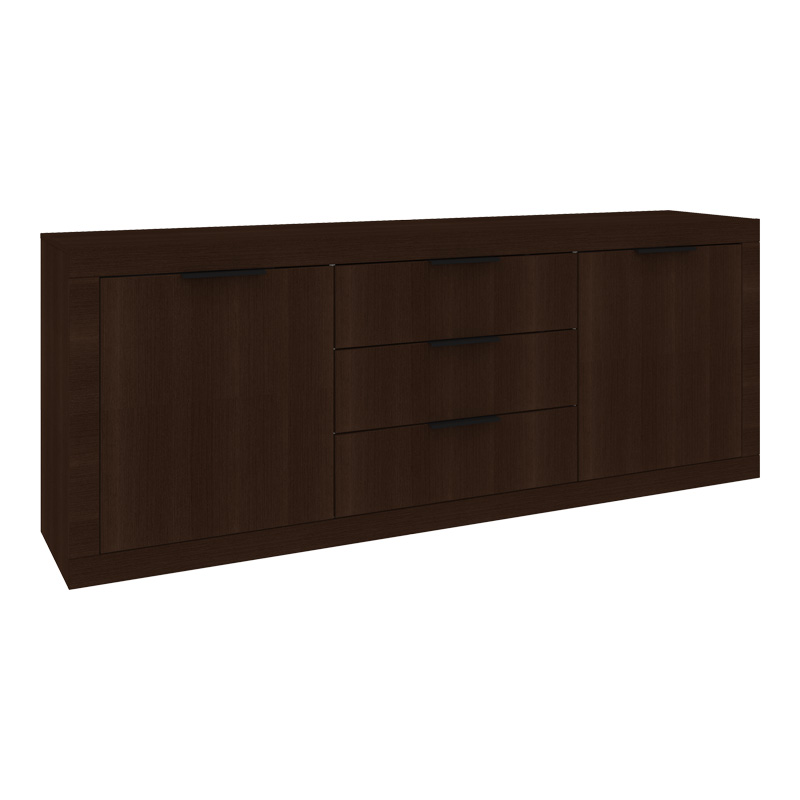 Μπουφές Doha Pakoworld Σε Wenge Απόχρωση 210X45X80.5Εκ