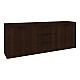 Μπουφές Doha Pakoworld Σε Wenge Απόχρωση 210X45X80.5Εκ