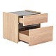 Κομοδίνο Comcie Pakoworld Σε Φυσικό Με Γκρι Απόχρωση 50X42X45.5Εκ Κομοδίνο Comcie Pakoworld Σε Φυσικό Με Γκρι Απόχρωση 50X42X45.5Εκ