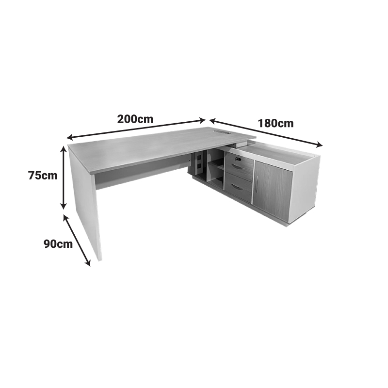 Γραφείο Εργασίας Επαγγελματικό Αναστρέψιμο Armadi Pakoworld Γωνιακό Σε Sonoma-Λευκή Απόχρωση 200X90X75Εκ Γραφείο Εργασίας Επαγγελματικό Αναστρέψιμο Armadi Pakoworld Γωνιακό Σε Sonoma-Λευκή Απόχρωση 200X90X75Εκ